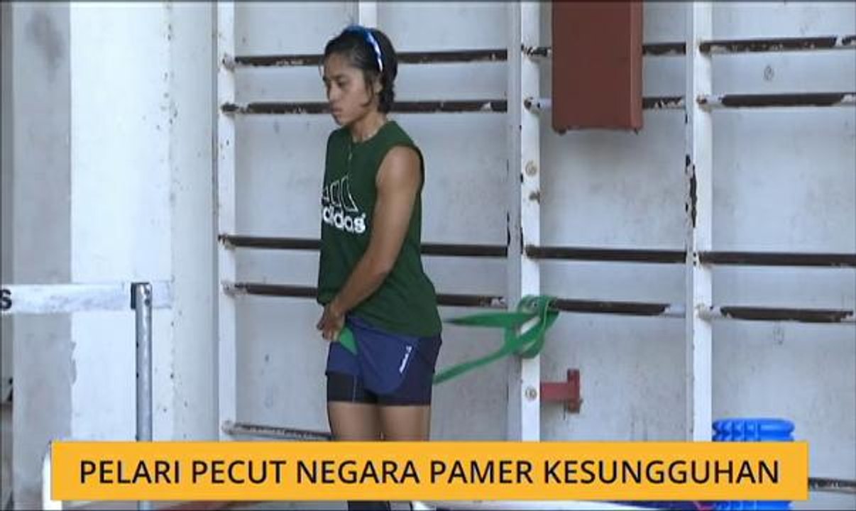 Pelari pecut negara pamer kesungguhan