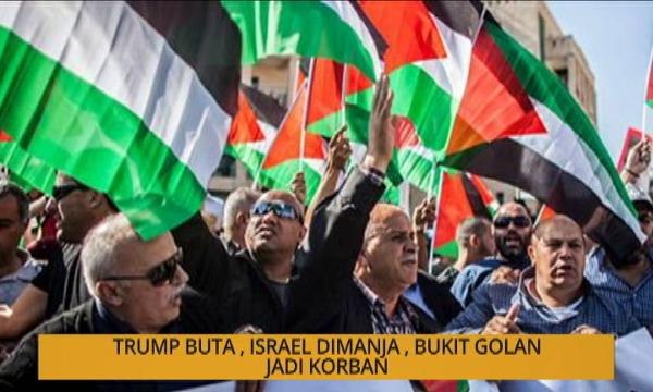 Nota Razak Chik: Trump buta, Israel dimanja, Bukit Golan jadi korban