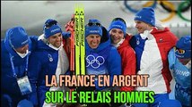 La France en argent sur le relais hommes des Jeux Olympiques de Pékin