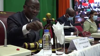 Sénat : le président Jeannot Ahoussou ouvre la session extraordinaire 2022