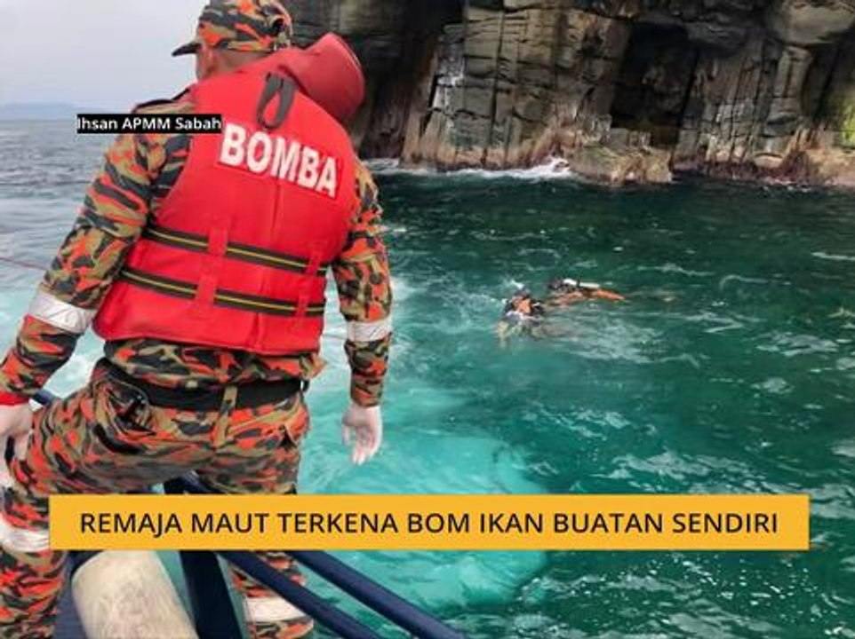 Remaja maut terkena bom ikan buatan sendiri