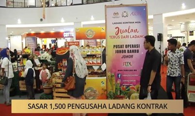 Khabar Dari Johor: Sasar 1,500 pengusaha ladang kontrak