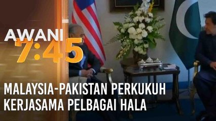 Malaysia-Pakistan perkukuh kerjasama pelbagai hala