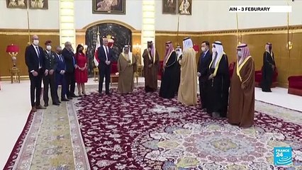 Israeli prime minister lands in Bahrain in first visit