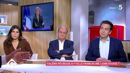 Jean-Yves Le Drian, ministre de l'Europe et des Affaires étrangères, s'exprime sur le meeting de Valérie Pécresse dans C à vous