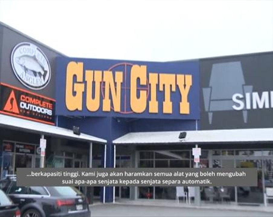 New Zealand haramkan senjata separa automatik