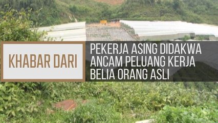 Khabar Dari Kelantan: Pekerja asing didakwa ancam peluang kerja belia orang asli