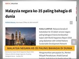Teh Tarik AWANI 21 Mac: Malaysia negara ke-35 paling bahagia di dunia