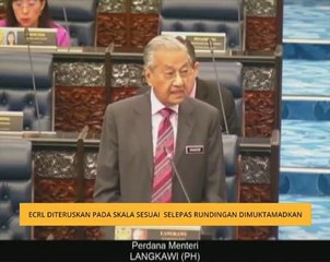 ECRL diteruskan pada skala sesuai selepas rundingan dimuktamadkan