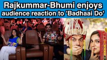 Rajkummar, Bhumi makes a surprise visit to theatres, enjoys live audience reaction to 'Badhaai Do'