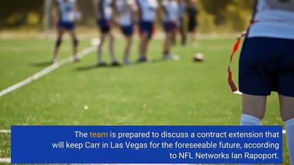 Derek Carr contract Raiders prepared to discuss extension with longtime