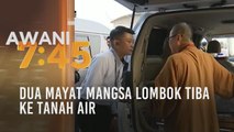 Dua mayat mangsa Lombok tiba ke tanah air