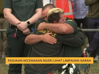 Pasukan kecemasan ngeri lihat limpahan darah