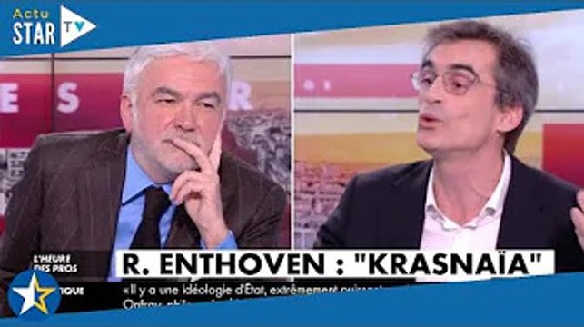 Les gens qui sont morts ne sont pas d'accord avec vous : Raphaël Enthoven règle ses comptes avec P