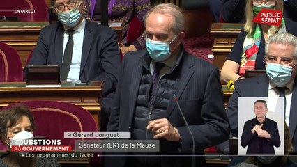 Jean-Michel Blanquer ne s’attaque pas au problème de l’enseignement des maths » (Gérard Longuet)