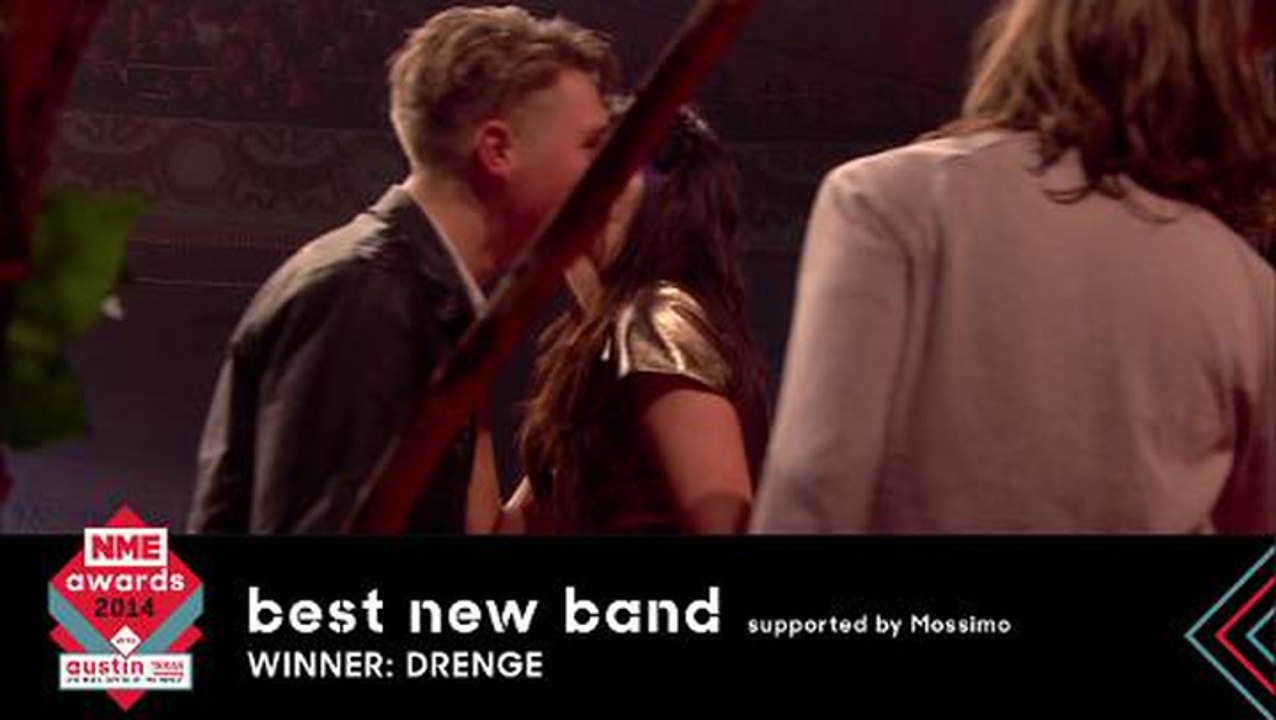 Drenge Make Kate Moss Brits Gag At NME Awards