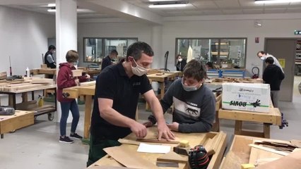 Des vacances apprenantes en menuiserie à Romilly-sur-Seine