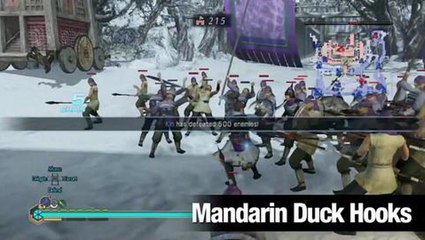 Dynasty Warriors 8 Empires - Mandarin Duck Hooks Weapon Trailer