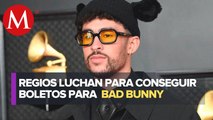 Fans de Bad Bunny hacen fila de 2 días para comprar boletos en Monterrey