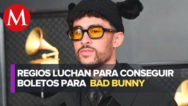 Fans de Bad Bunny hacen fila de 2 días para comprar boletos en Monterrey