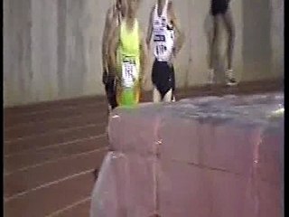 Luis Perez,en el Campeonato de España de pista, Murcia