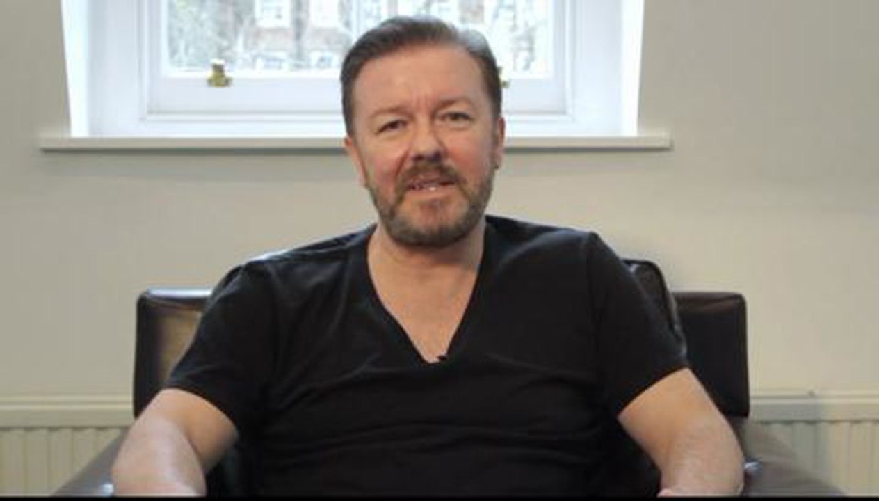 Ricky Gervais Remembers Being Godlike Genius Suede's 'Manager' - video