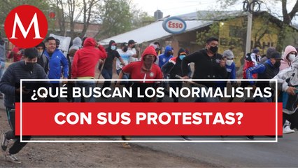 "No creo que haya infiltrados entre los normalistas": Alfonso Martínez