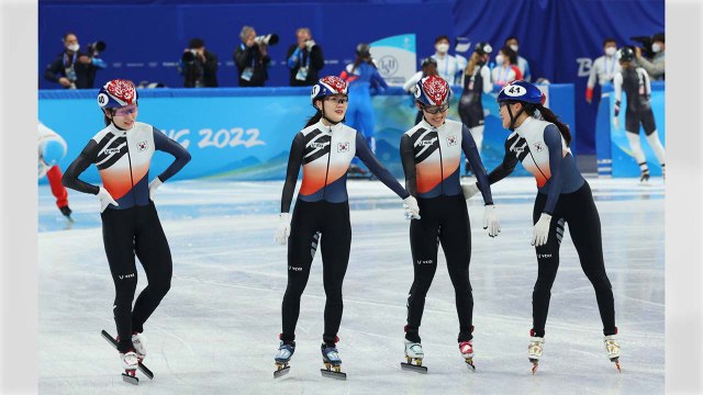 최민정 이유빈 여자 1,000m 준준결승...여자 3,000m계주 결승 진출 / YTN