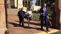 Robert Crockford leaves court