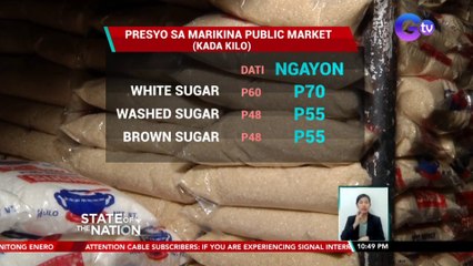 Presyo ng asukal, tumaas sa ilang pamilihan | SONA