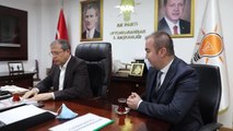 Son dakika haberleri! AFYONKARAHİSAR - Bakan Yardımcısı Tancan, AK Parti İl Başkanlığı'nı ziyaret etti