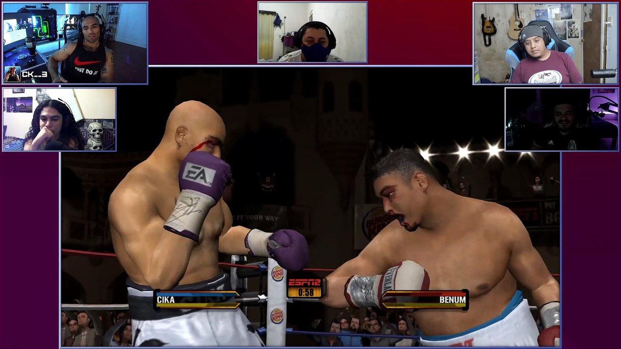 Campeon en Fight Night