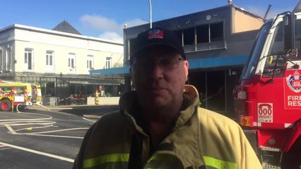 Fire and Rescue duty commander Dean Campbell