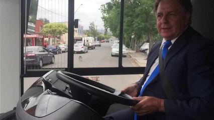 Electric bus trial starts in Bomaderry