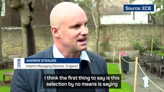 Strauss defends dropping Anderson and Broad