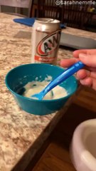 Toddler Tries Baby Brother's Food and is Not Impressed