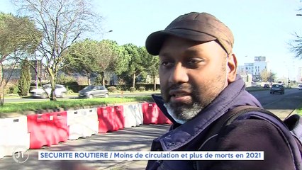Le Journal - 09/02/2022 - Sécurité Routière / Moins de circulation et plus de morts en 2021