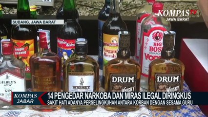 Sebulan, 14 Pengedar Narkoba Di Purwakarta Diringkus