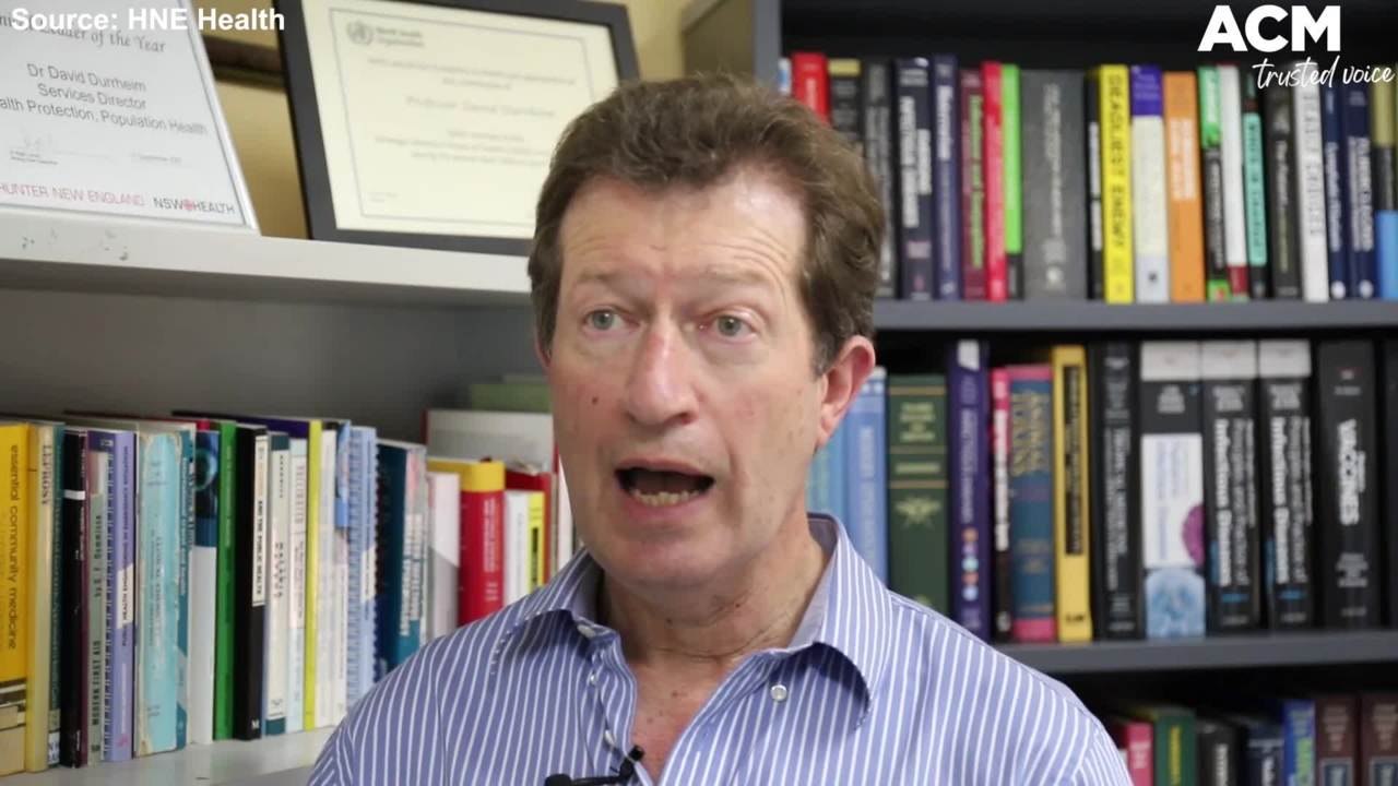 "Young families have particularly been impacted" by COVID-19 - Hunter New England Health update with Dr David Durrheim | September 29, 2021 | Newcastle Herald