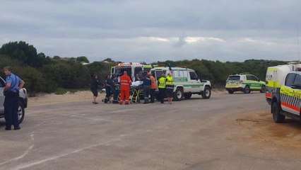 Wylie Bay Beach shark attack