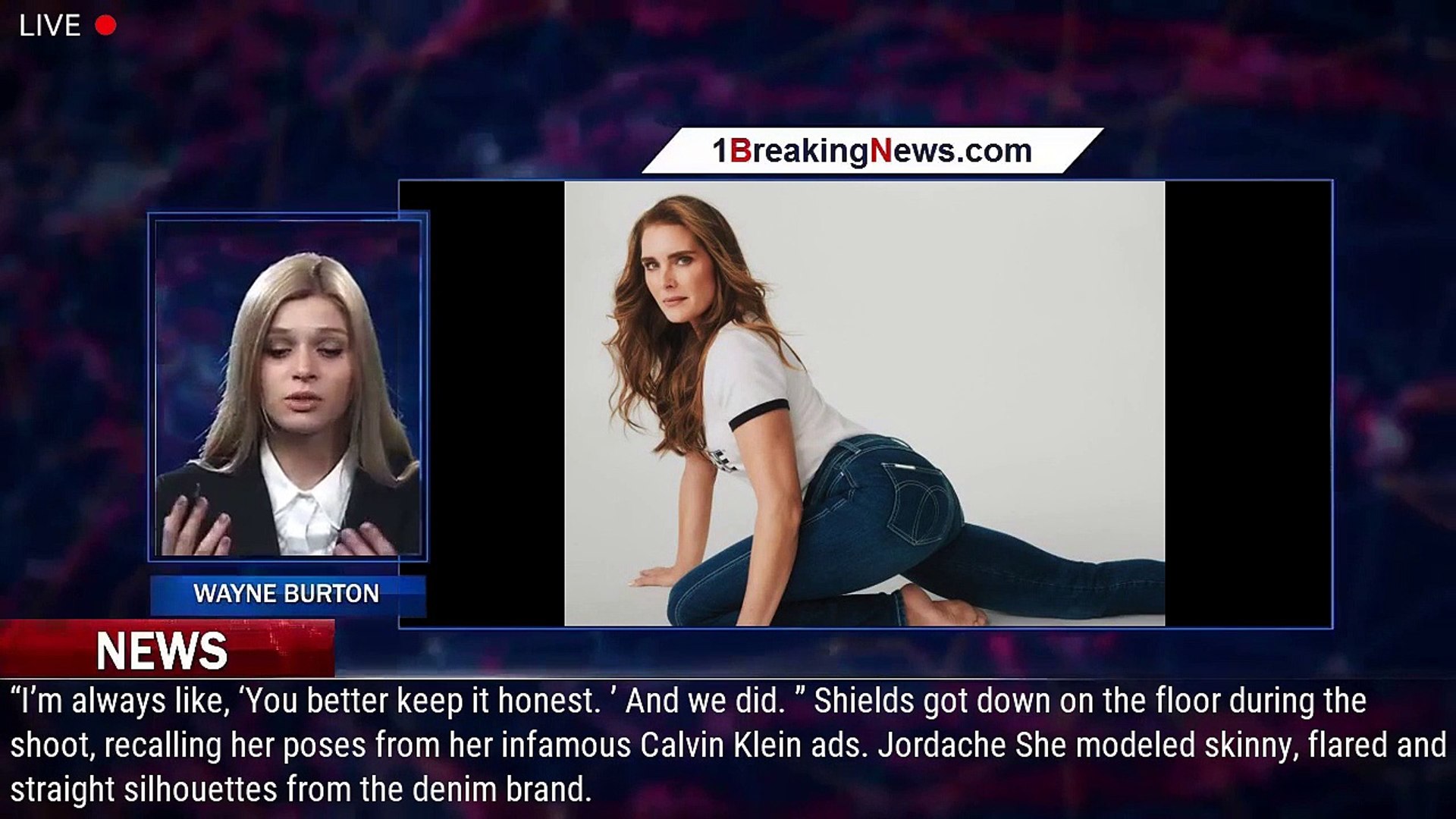 Brooke Shields Poses In Jordache Jeans 40 Years After Calvin Klein