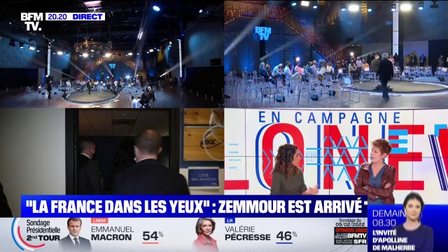 Éric Zemmour arrive en Seine-Saint-Denis où il sera interrogé directement par des Français