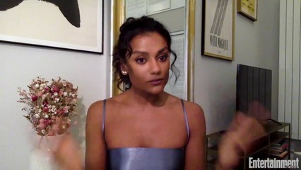 'Bridgerton's Simone Ashley and Jonathan Bailey on Working with Newton the Corgi