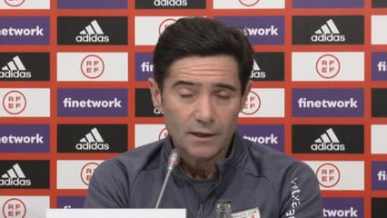 Marcelino: "Voy a saludar a Bordalás con el máximo respeto como a cualquier otro"