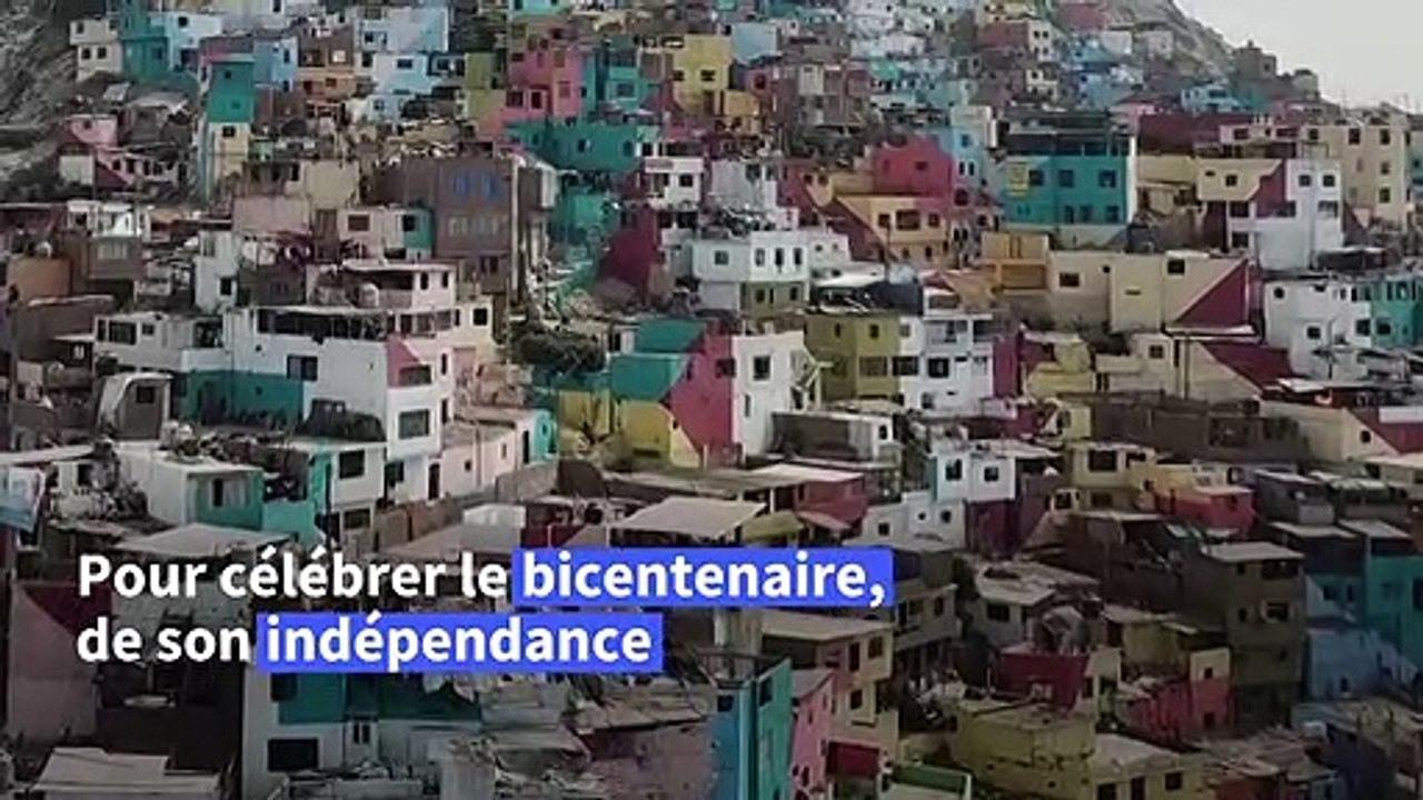 Le Pérou inaugure sa plus grande peinture murale dans le centre-ville de Lima