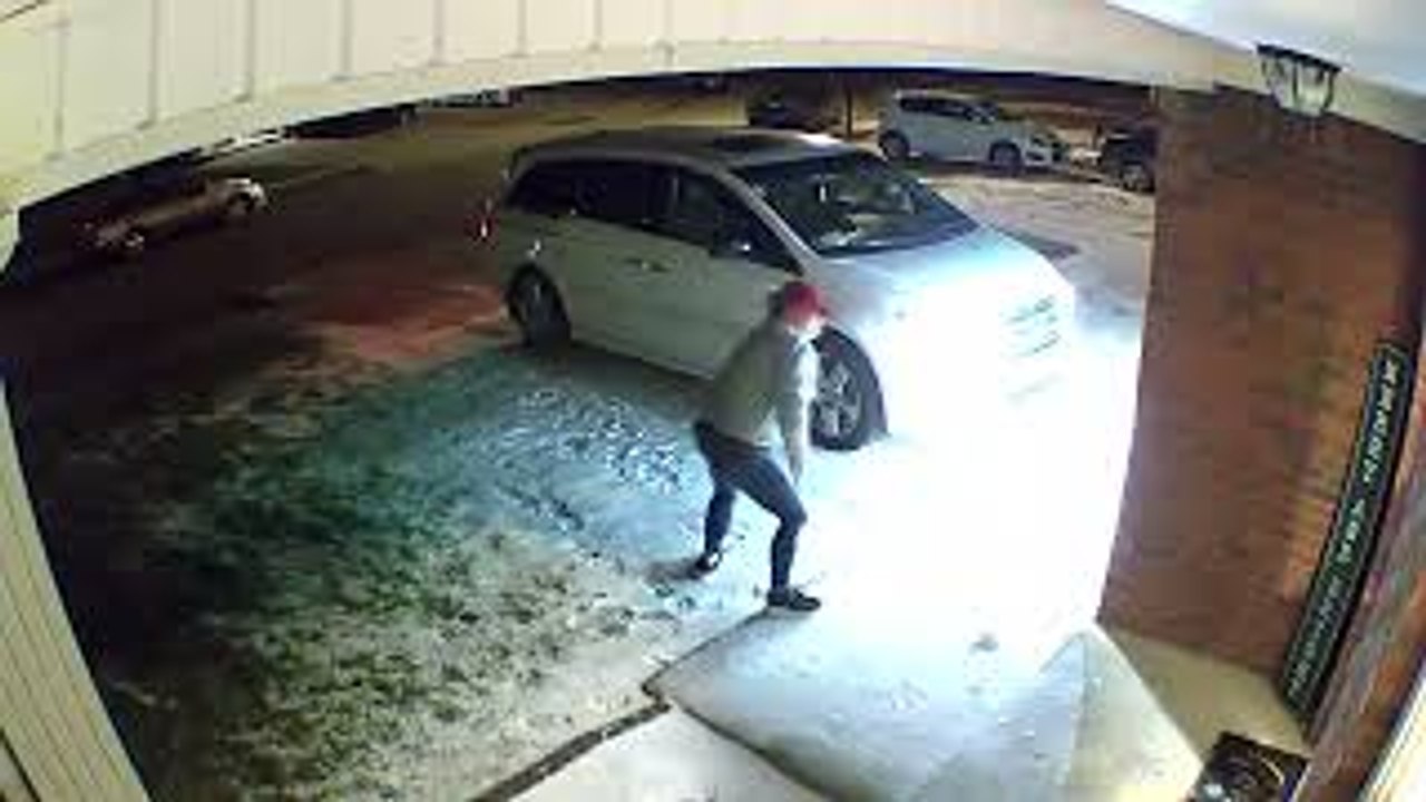 Kid Laughs After Mom's Slippery Fall