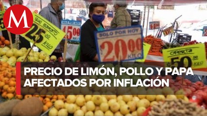 Inflación se modera ligeramente; se ubica en 7.07