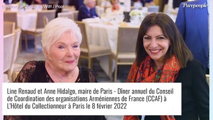 Line Renaud radieuse et chouchoutée par deux candidates à la présidentielle