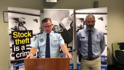 Police rural crime blitz launch 2019