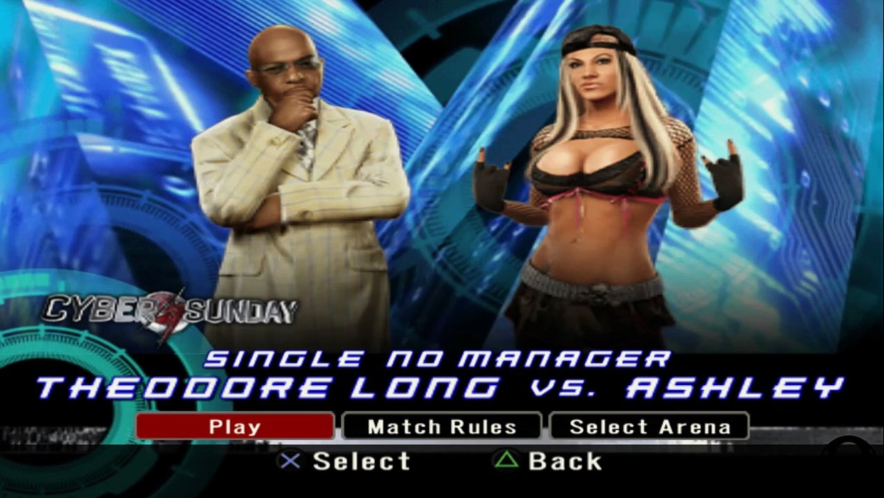 WWE SmackDown! vs. Raw 2008 Theodore Long vs Ashley